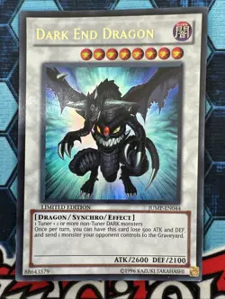 Yugioh JUMP-EN044 Dark End Dragon Ultra Rare Promo VLP - Image 1
