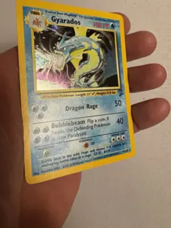 2000 Pokemon - Gyarados Holo Rare Unlimited - Base Set 2 - 7/130 - WOTC - Image 4