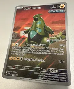 2024 Pokemon Iron Thorns 098 (Pokemon Center) 098 Scarlet & Violet Promo Holo - Image 2