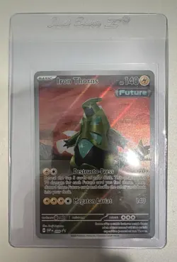 2024 Pokemon Iron Thorns 098 (Pokemon Center) 098 Scarlet & Violet Promo Holo - Image 5