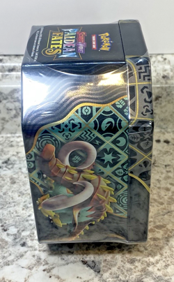Pokemon TCG Scarlet & Violet Paldean Fates Iron Treads Ex Tin - Factory Sealed - Image 2