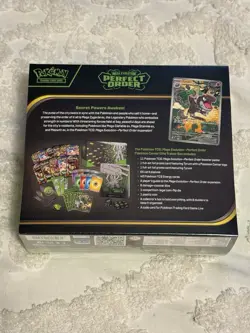 Pokemon TCG Perfect Order PC Pokemon Center Exclusive ETB NO RIPS CLEAN - Image 2