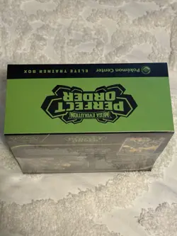 Pokemon TCG Perfect Order PC Pokemon Center Exclusive ETB NO RIPS CLEAN - Image 3