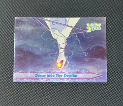 Down Into The Depths Pokemon Topps (2000) Pokemon The Movie 2000 #58 Holo 1st Ed - Image 1