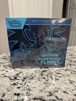 Pokemon TCG Mega Evolution Phantasmal Flames ETB Elite Trainer Box! SEALED! NEW! - Image 1