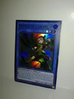 YuGiOh Nekroz of Clausolas BLMM-EN131 Ultra Rare NM (1 card) - Image 2
