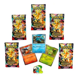 Pokemon TCG Mega Evolution Ascended Heroes First Partners Deluxe Pin Collection - Image 3