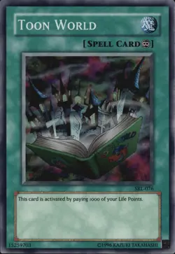 Yu-Gi-Oh! Toon World Super Rare SRL-EN076 - Image 1