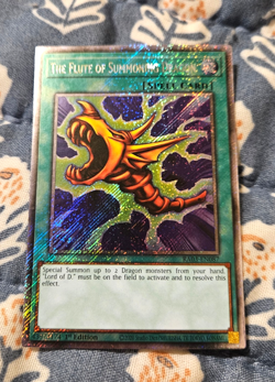 The Flute of Summoning Dragon (Platinum Secret Rare) - RA03-EN087 - Yugioh - Image 1