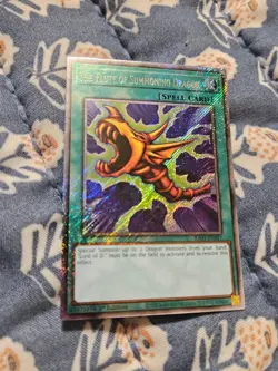 The Flute of Summoning Dragon (Platinum Secret Rare) - RA03-EN087 - Yugioh - Image 2