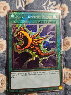 The Flute of Summoning Dragon (Platinum Secret Rare) - RA03-EN087 - Yugioh - Image 3