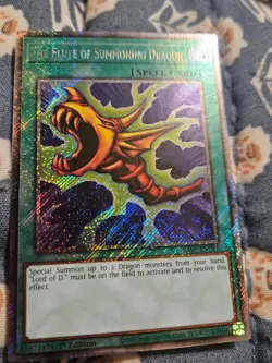 The Flute of Summoning Dragon (Platinum Secret Rare) - RA03-EN087 - Yugioh - Image 4