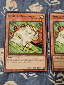 Nimble Momonga x3 EGO1-EN007 Playset Yugioh - Image 2