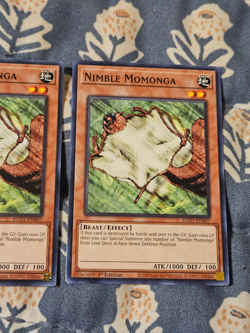 Nimble Momonga x3 EGO1-EN007 Playset Yugioh - Image 4