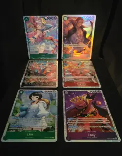 One Piece: All Secret Rare - 9 Card Lot Bundle - Image 1
