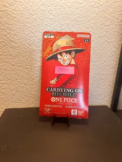 One Piece TCG OP-13 Carrying On His Will New Blister Pack HEAVY SEALED 37.50🔥 - Image 2