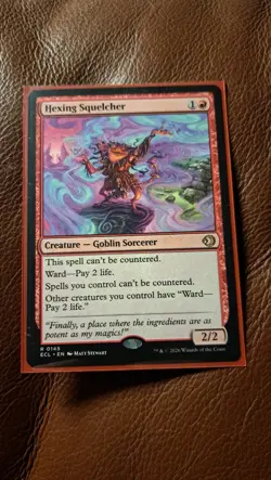 MtG Hexing Squelcher Lorwyn Eclipsed NM Rare 0145 - Image 1