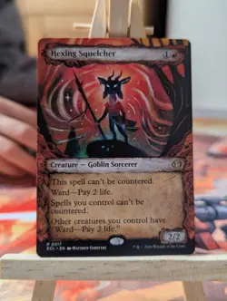 Hexing Squelcher NM MTG Lorwyn Eclipsed Rare Card Magic The Gathering - Image 1