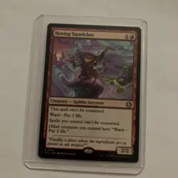 Hexing Squelcher NM MTG Lorwyn Eclipsed Rare Card Magic The Gathering - Image 1