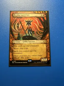 Hexing Squelcher - Lorwyn Eclipsed - Showcase Fable Frame - MTG - NM - Image 1