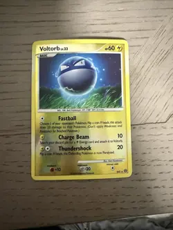 Voltorb (Shiny) SH3 Stormfront Reverse Holo Rare Pokemon Card MP - Image 1