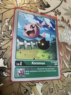 Digimon Card Game Koromon Fest Promo Foil BT7-004 - Image 1