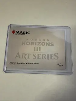 MTG Angelic Aberration Art Card Art Series: Modern Horizons 3 Regular - Image 2