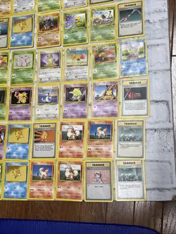Vintage Pokemon Card Lot of 125 Cards Mixed Condition Nintendo Pokemon Vtg WOTC - Image 4