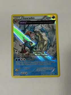 Pokemon Gyarados XY Ancient Origins Holo Rare 130 HP Card 21/98 2015 English - Image 1