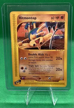 Hitmontop - Aquapolis (AQ) 82/147 Pokemon Trading Card Regular Printing - Image 1
