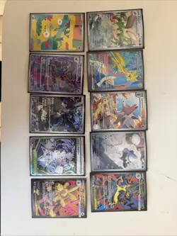 Pokemon Card Lot Of 10 - Image 1