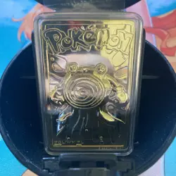 Burger King 1999 Pokemon#61 Poliwhirl 23K Gold Plated Trading Card (Complete) - Image 3