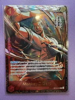 One Piece Monkey D. Garp Treasure Cup 2026 Top 64 Sealed Prize Card - Image 1