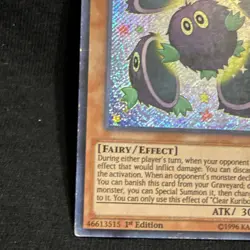 Yu-Gi-Oh! TCG Clear Kuriboh Holo Effect Card MVP1-ENS47 1st Edition 1996 - Image 5