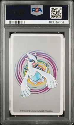 PSA 8 POKEMON PLAYING CARD SUICUNE KING HEARTS 2000 POKEMON CENTER SILVER 377 - Image 2