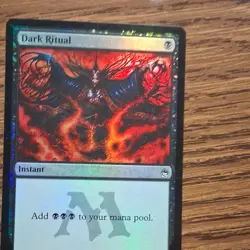 Wizards of the Coast Dark Ritual Instant 25 Foil Black English MTG - Image 1