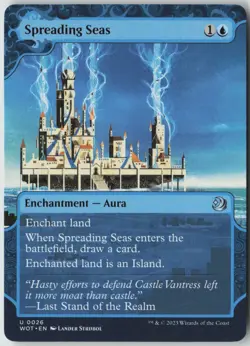 Spreading Seas U Wilds of Eldraine: Enchanting Tales 26 NM - Image 1