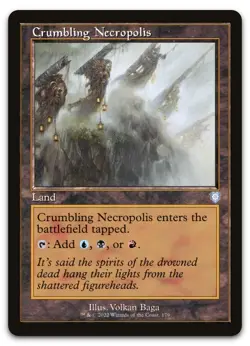 Crumbling Necropolis (Retro Frame) #179 (NM) Brothers' War BRC Magic MTG - Image 1