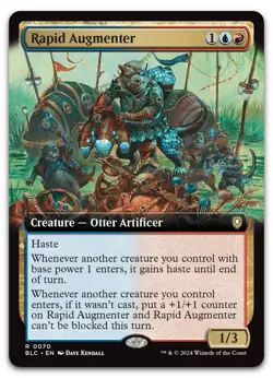 Rapid Augmenter (Extended Art) #70 (NM) Bloomburrow BLC Magic MTG - Image 1