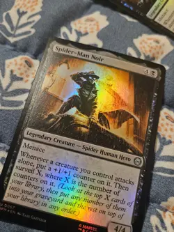 Spider-Man Noir FOIL - 0067 Marvel's Spider-Man - MTG - Image 2