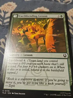 Earthbending Lesson - Avatar: The Last Airbender - MTG Magic - Image 3