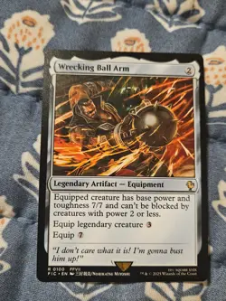 Wrecking Ball Arm - Final Fantasy Commander - MTG Magic - Image 1