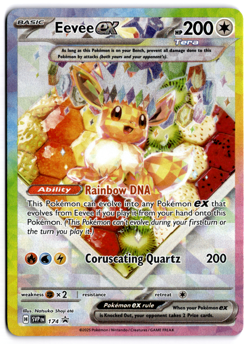 Eevee ex -Black Star Promos Scarlet & Violet 174/296 NM - Image 1