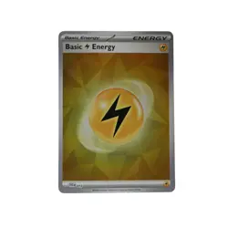 Basic Lightning Energy 012 Holo Scarlet Violet Energies Pokemon TCG NM - Image 1