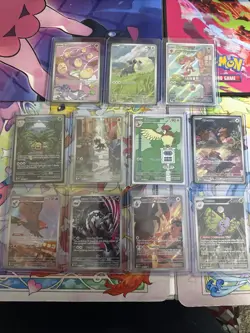 Pokemon Cards Full Art 11 Card Lot - Image 1