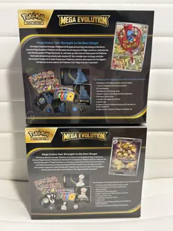 Pokemon TCG Mega Evolution ETBs Lucario And Gardevoir SET OF 2 (Factory Sealed) - Image 2