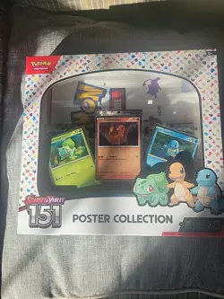 Nintendo Pokemon TCG Scarlet & Violet - 151 Poster Collection Box - 3 Packs 820650853166 - Image 2