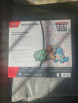 Nintendo Pokemon TCG Scarlet & Violet - 151 Poster Collection Box - 3 Packs 820650853166 - Image 3