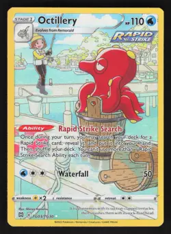 Octillery TG03/TG30 Ultra Rare Pokemon SWSH09: Brilliant Stars Trainer Gallery - Image 1
