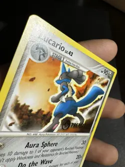 Pokemon Lucario Platinum 53/127 Prerelease Diamond & Pearl Promo Card NM* - Image 4